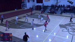 Salamanca basketball highlights Clymer Central High School
