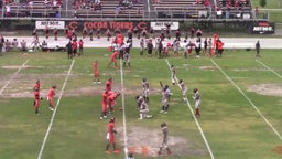Jensen Beach football highlights Cocoa High School