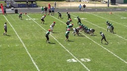 Austin Hill's highlights Green White Scrimmage