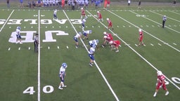 Johnson-Brock football highlights Lourdes Central Catholic High School