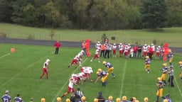 Johnson-Brock football highlights Tri County High School