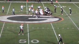 Green football highlights Hoover High School