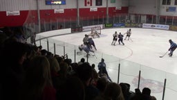 St. Francis ice hockey highlights Traverse City Central High School