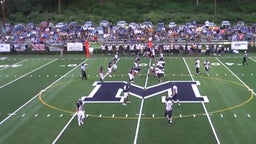 Logan football highlights Man High School