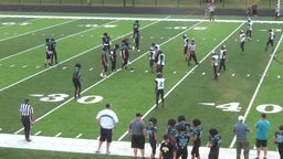 Living Word Christian football highlights St. Dominic High School