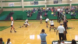 Cuero volleyball highlights vs. Calhoun High School