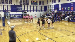 Clarkson/Leigh volleyball highlights St. Francis