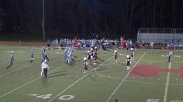 Holliston football highlights Medfield High School