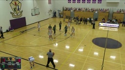 St. Joseph Academy girls basketball highlights Laurel School