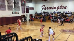 Farmington basketball highlights Conard High School