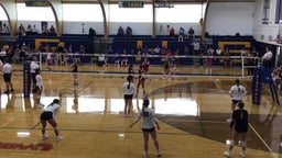 Haslett volleyball highlights Montague