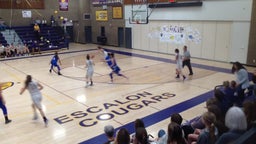 Escalon girls basketball highlights Mountain House High School