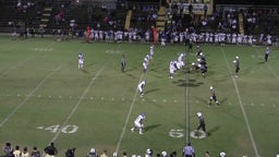 Booker T. Washington football highlights Milton High School