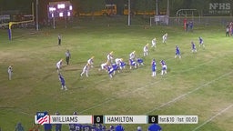 Hamilton football highlights Williams