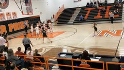 Crestview girls basketball highlights Newton Falls High School