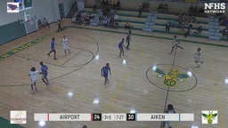 Aiken basketball highlights Airport High School