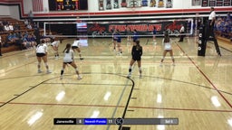 Janesville volleyball highlights Newell-Fonda High School