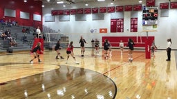Wade Hampton volleyball highlights T.L. Hanna High School