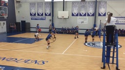 Sacred Heart volleyball highlights Weimar