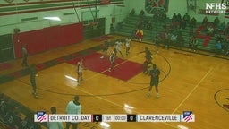 Detroit Country Day basketball highlights Clarenceville High School