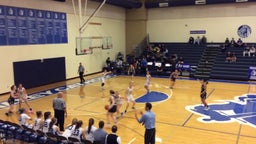 Valley Catholic girls basketball highlights Riverdale High School