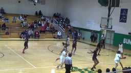 Bunn girls basketball highlights Rolesville High School