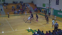Bunn basketball highlights Nash Central High School