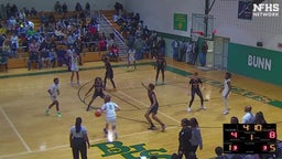 Bunn basketball highlights Franklinton High School