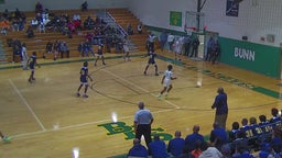 Bunn basketball highlights Rocky Mount High School