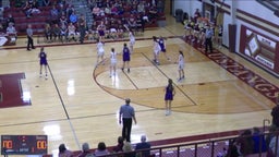 Hallsville girls basketball highlights Eldon High School