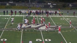 Cantwell-Sacred Heart of Mary football highlights Whittier Christian