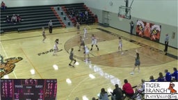 Concordia girls basketball highlights Humphrey/Holy Family High School