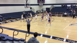 Concordia girls basketball highlights Lincoln Christian School