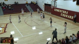 Conestoga girls basketball highlights Raymond Central High School