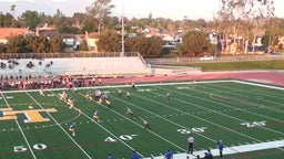 Capistrano Valley football highlights El Toro High School