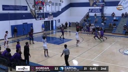 Archbishop Riordan basketball highlights Capital Christian High School