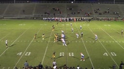 R.J. Reynolds football highlights Glenn High School