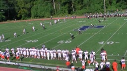 Saint John Paul the Great Catholic football highlights vs. Potomac High School 