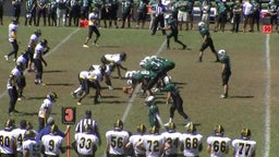 Saint John Paul the Great Catholic football highlights vs. Randolph-Macon Acade