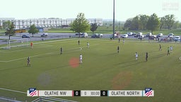 Olathe North girls soccer highlights Olathe Northwest High School