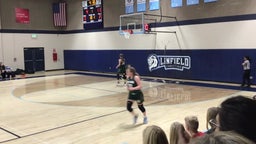Ontario Christian girls basketball highlights Linfield Christian High School