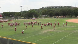 Antonian Prep football highlights Pleasanton High School