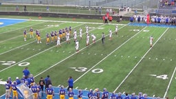 Whiteland football highlights Greenfield-Central High School