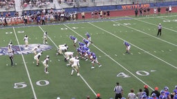 Whiteland football highlights Decatur Central High School