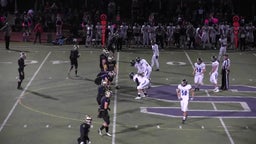 West Hills football highlights Santana High School