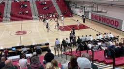 Sherwood basketball highlights Liberty High School
