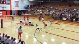 Washington volleyball highlights Metamora