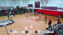 Fort Bend Travis basketball highlights Fort Bend Austin High School