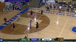 Stevens girls basketball highlights Pierre T.F. Riggs High School