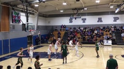 Trinity Catholic basketball highlights Staples